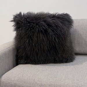 Mongolian Lamb Fur Pillow